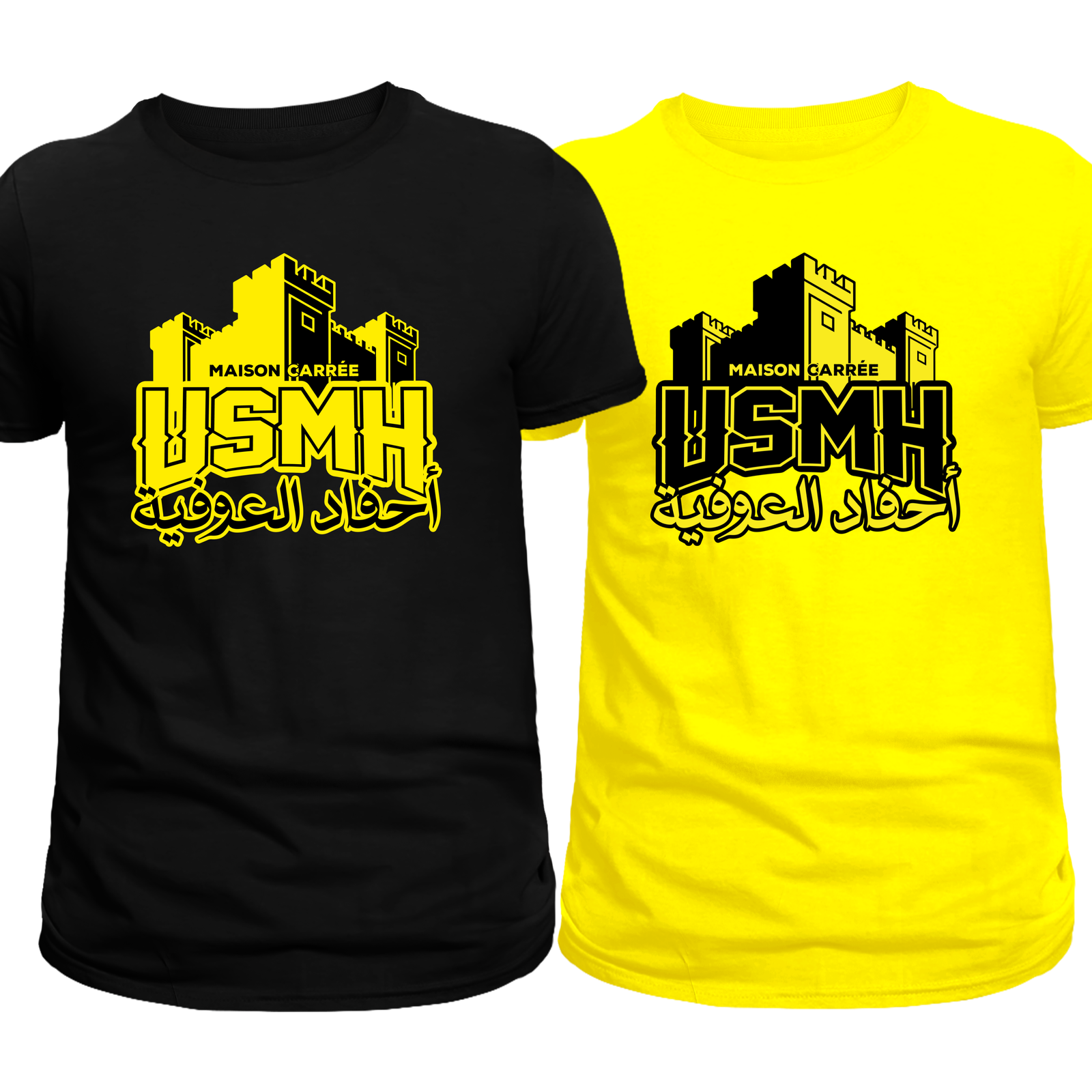Pack أحفاد العرفية Supporter USMH T-shirt + 6 Stickers Offers